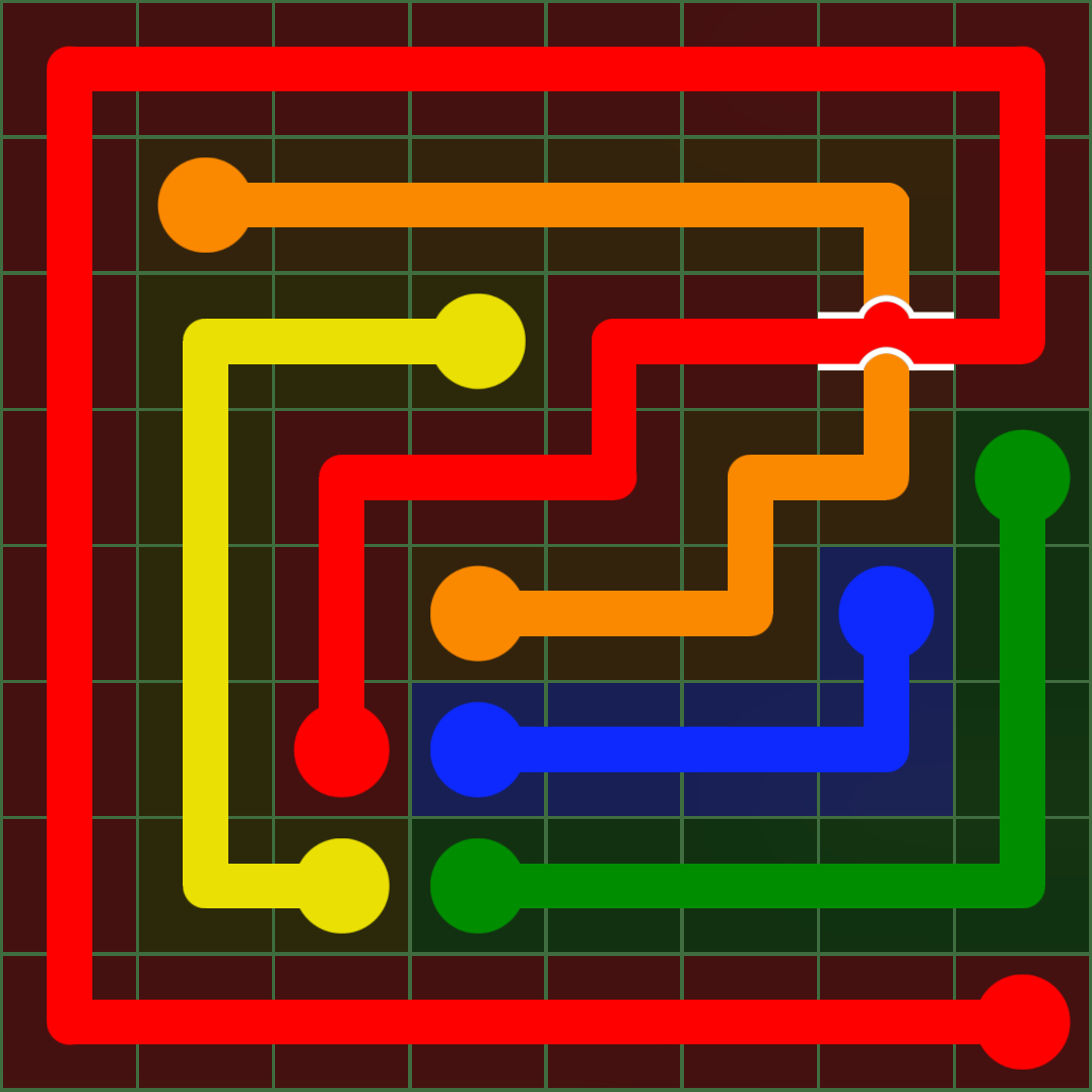 Flow Free 2511 Solution
