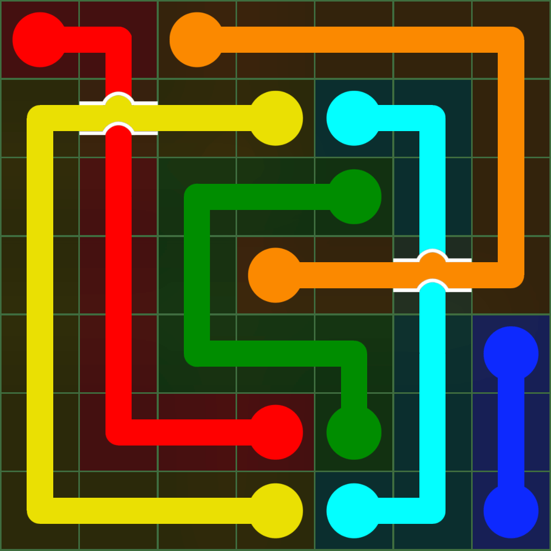 Flow Free 2443 Solution