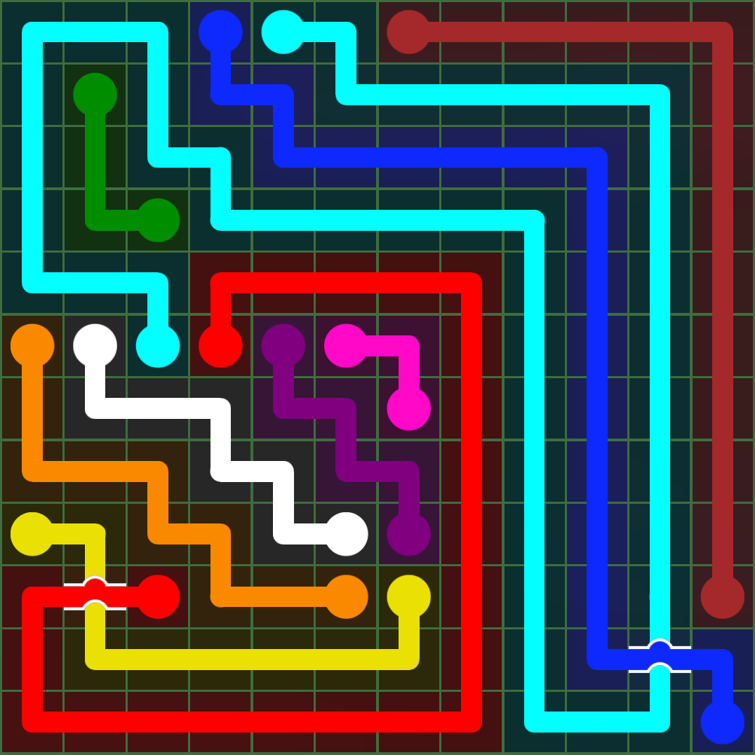 Flow Free 2465 Solution