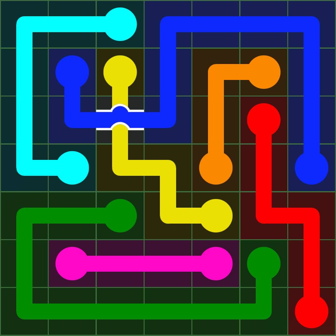 Flow Free 2253 Solution