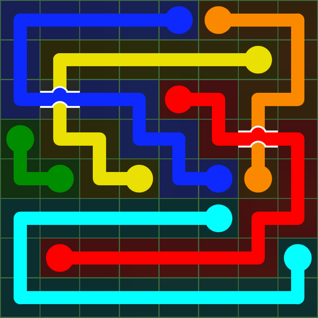 Flow Free 2296 Solution