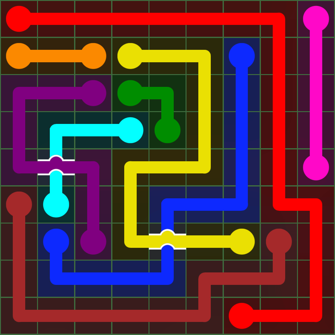 Flow Free 2319 Solution