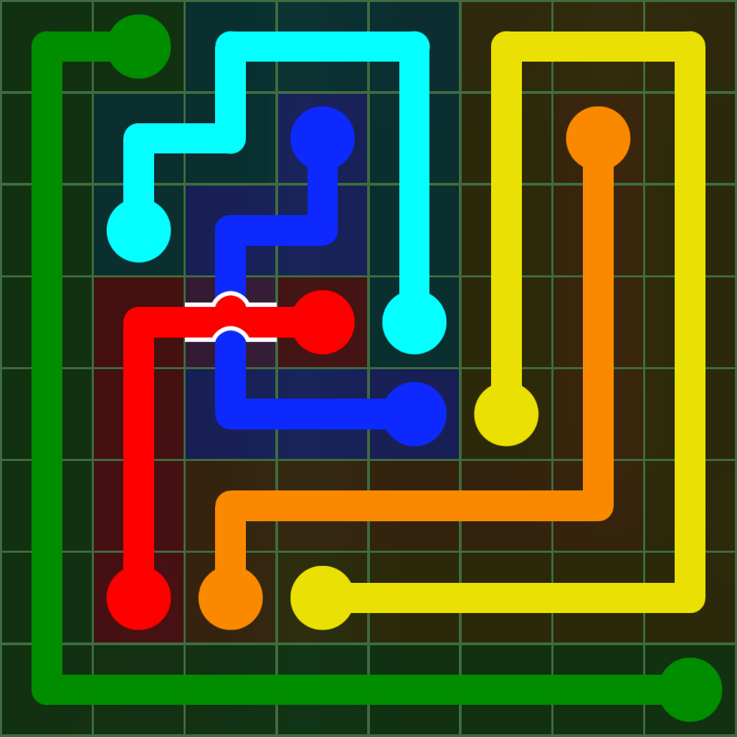 Flow Free 2334 Solution