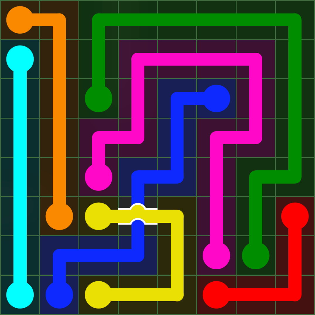 Flow Free 2336 Solution
