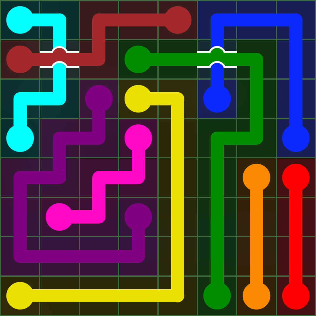 Flow Free 2358 Solution