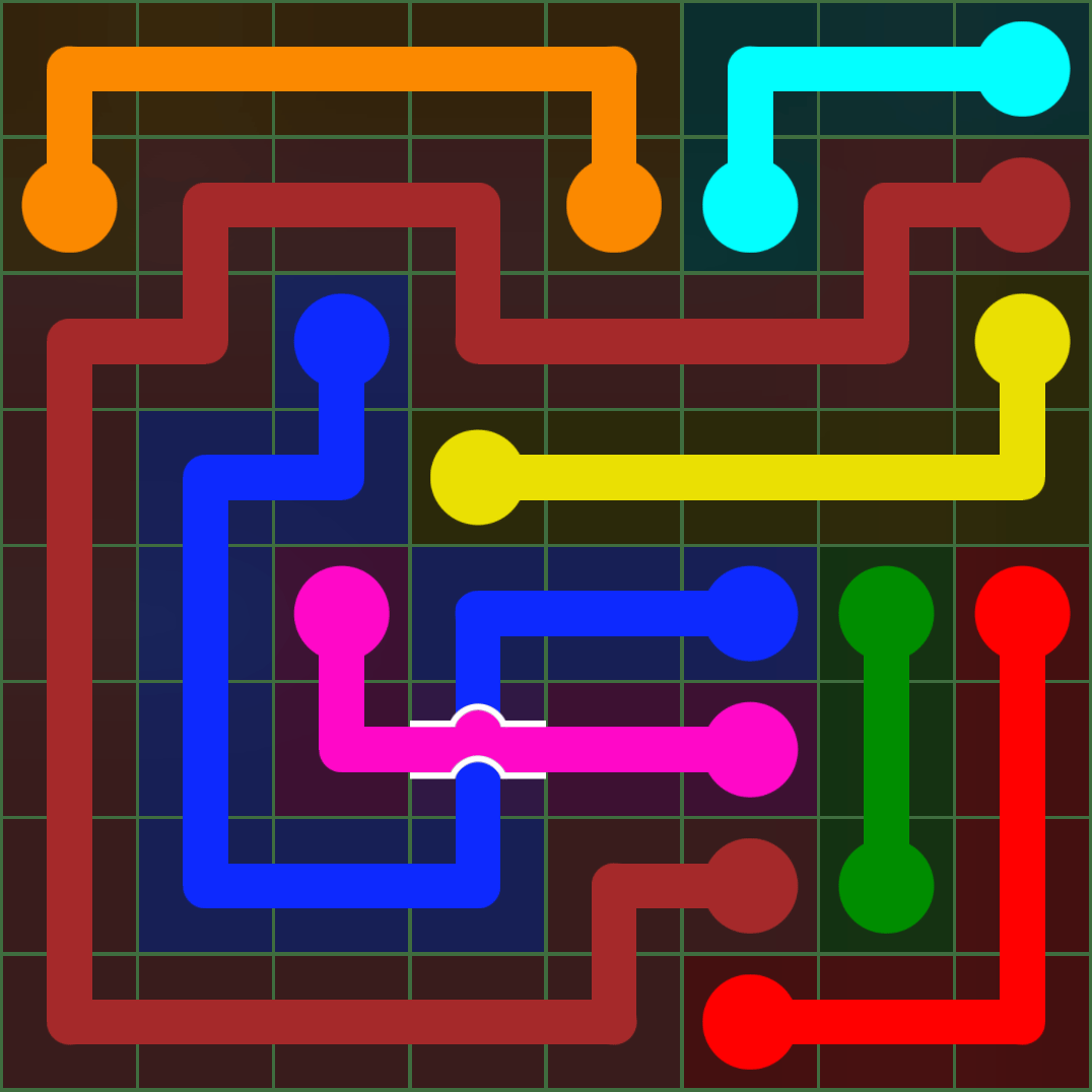 Flow Free 2368 Solution