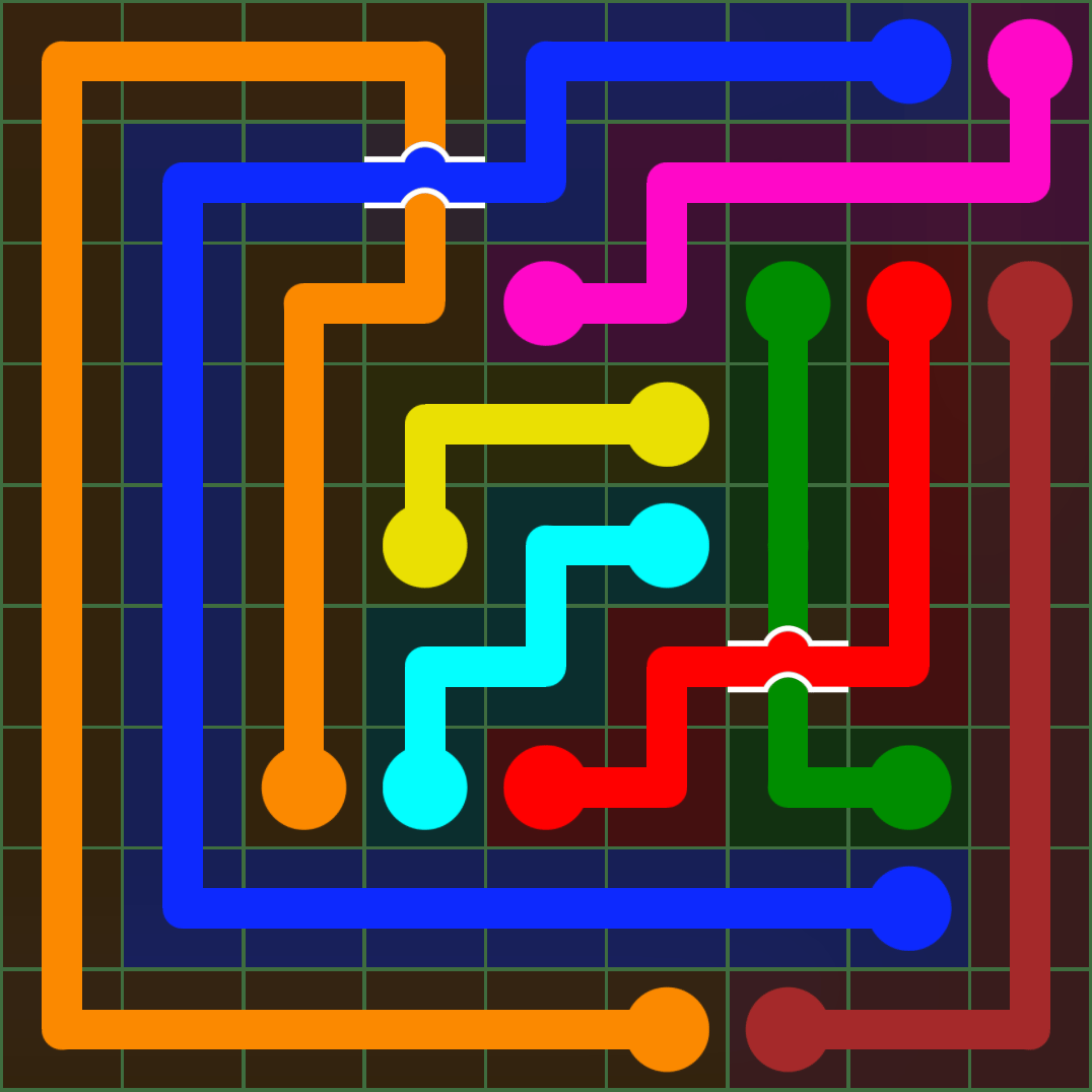 Flow Free 2343 Solution