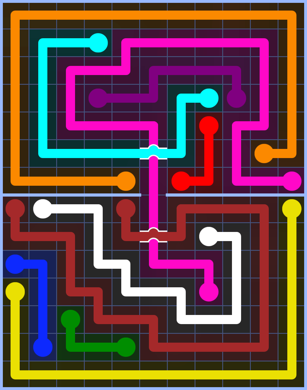 Flow Free 3373 Solution