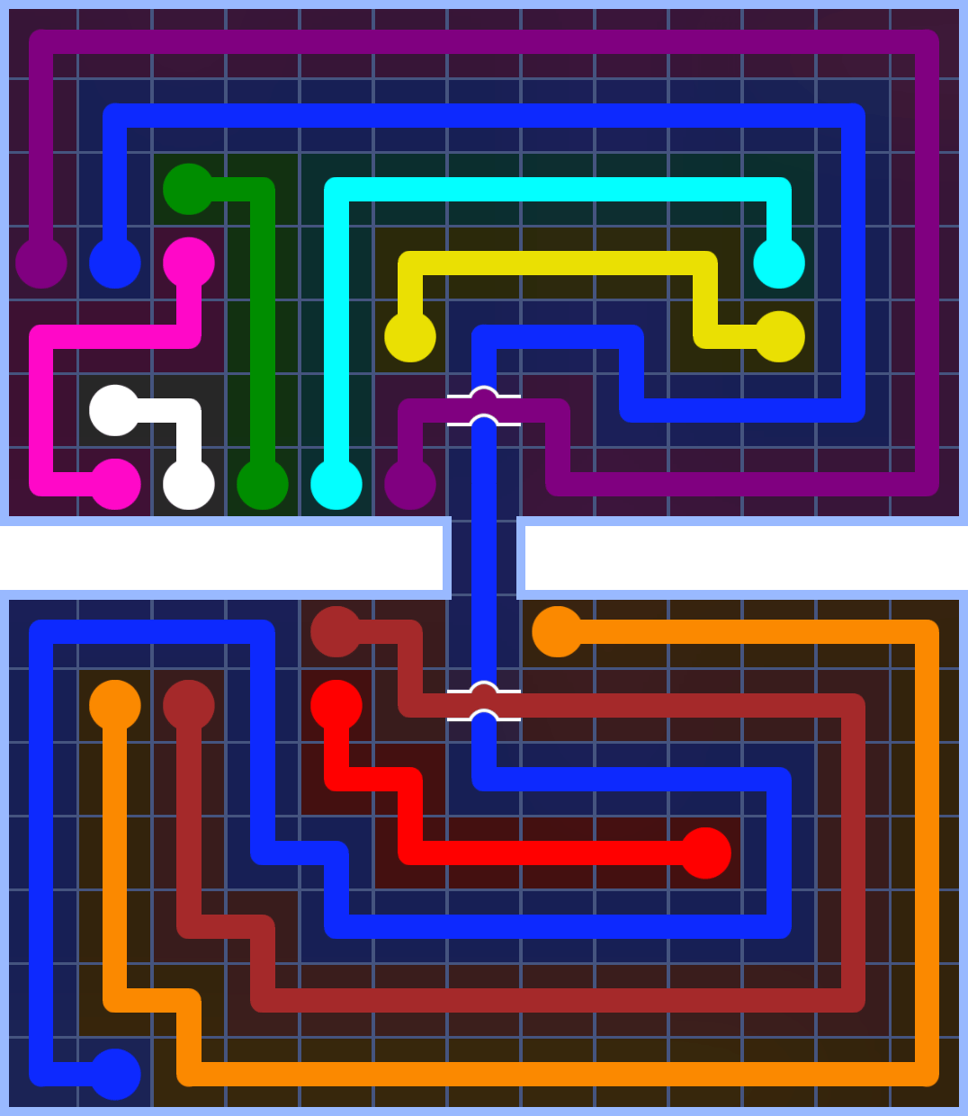 Flow Free 3393 Solution