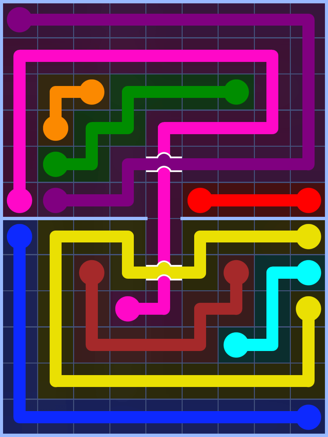Flow Free 3322 Solution