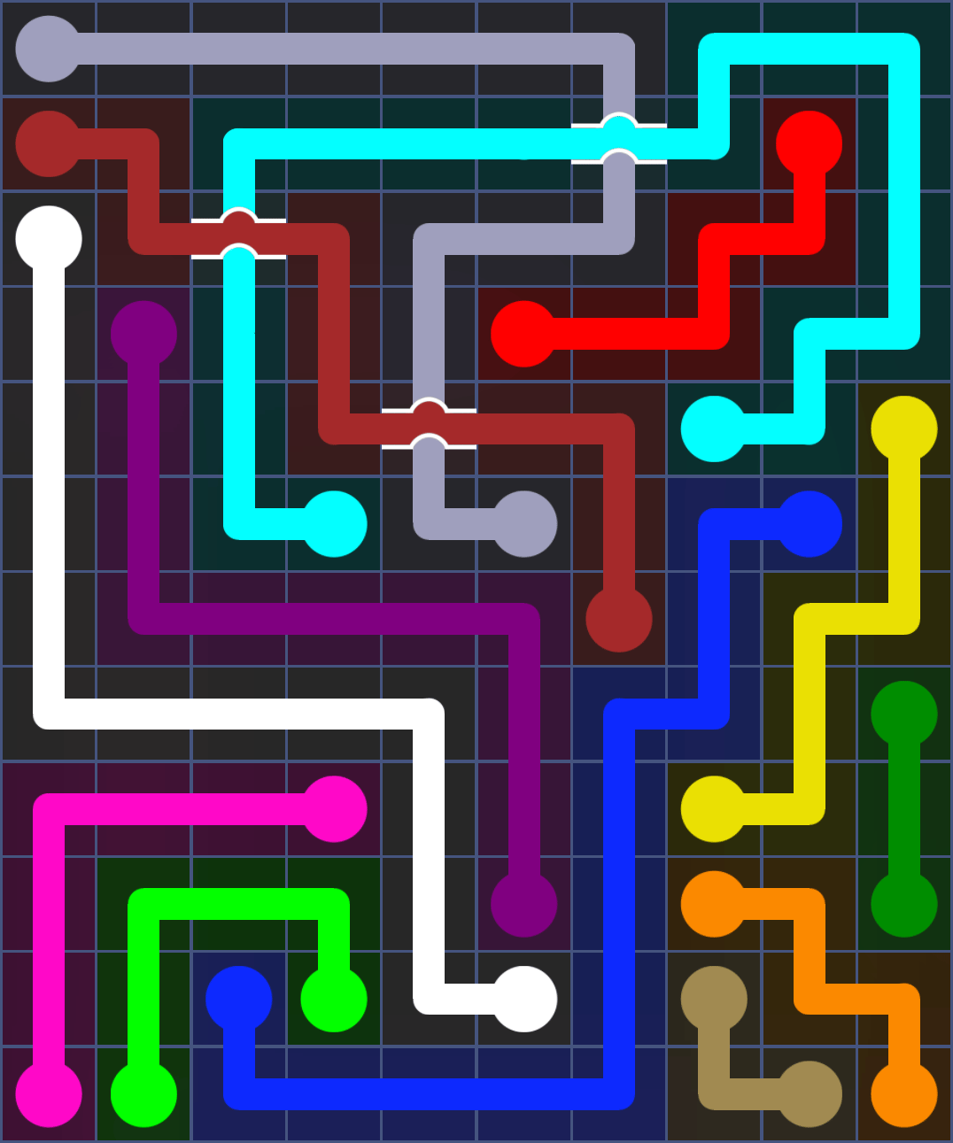 Flow Free 3200 Solution
