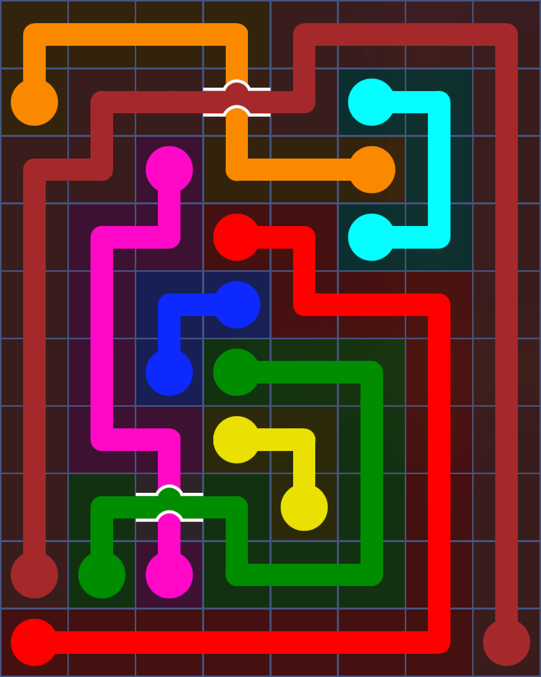 Flow Free 3133 Solution