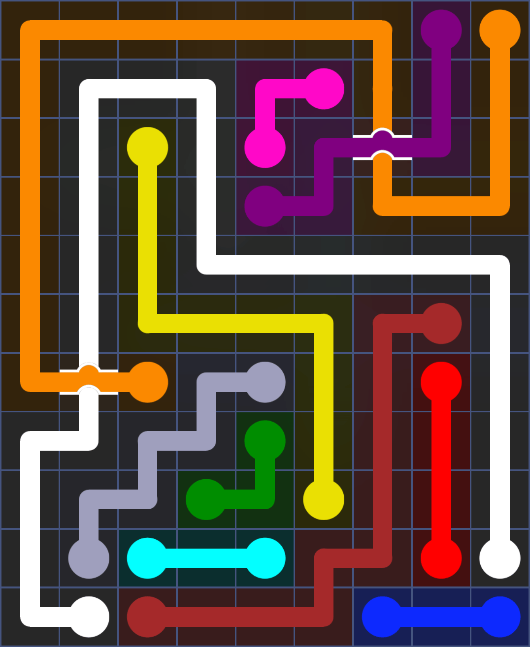 Flow Free 3152 Solution