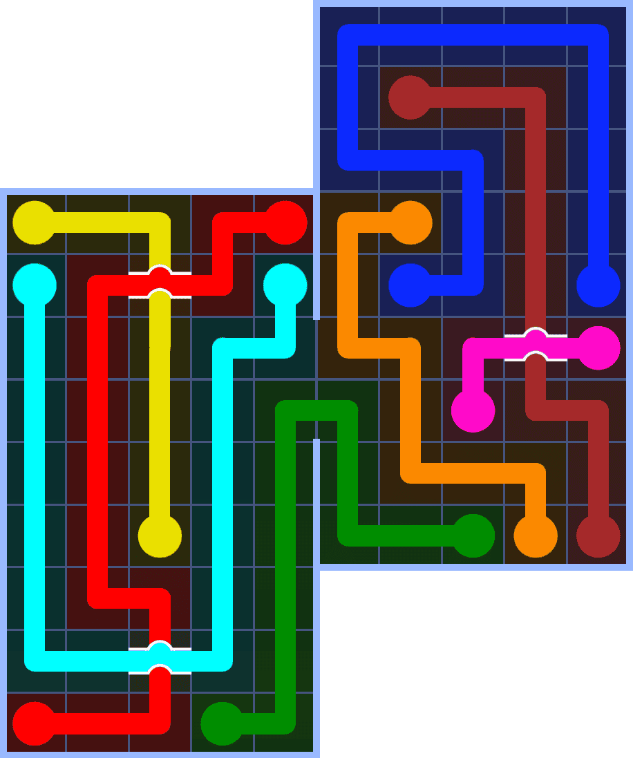 Flow Free 7173 Solution