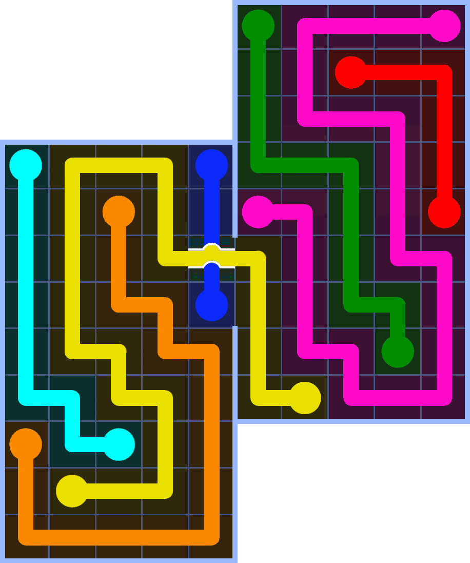 Flow Free 7177 Solution