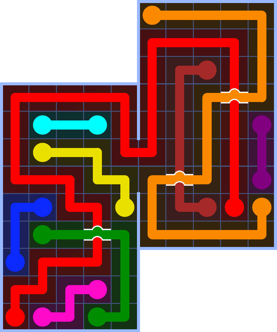 Flow Free 7180 Solution