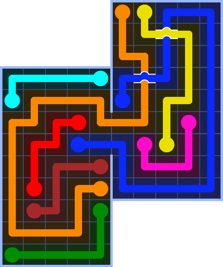 Flow Free 7192 Solution