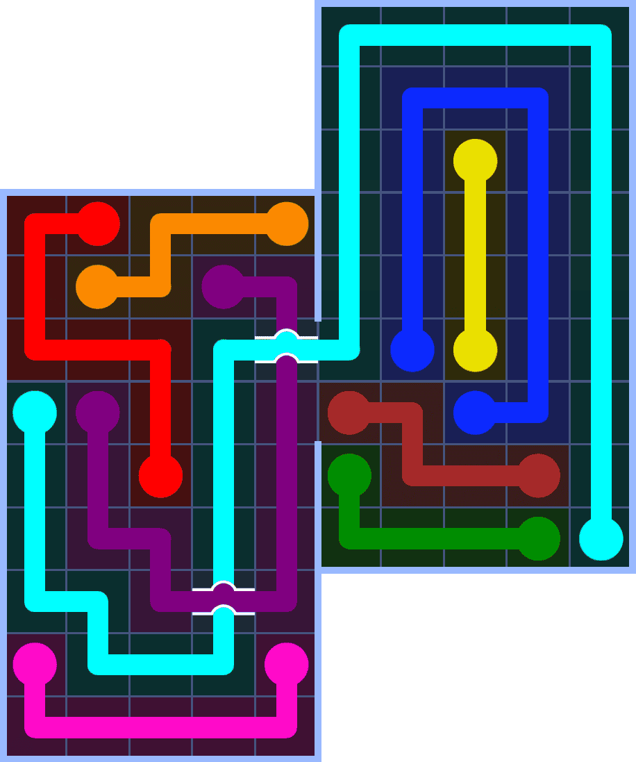 Flow Free 7193 Solution