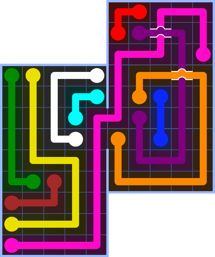 Flow Free 7195 Solution