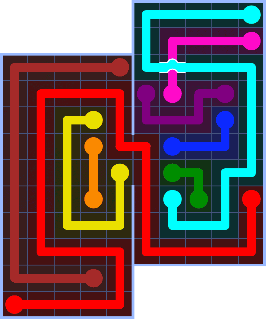 Flow Free 7201 Solution