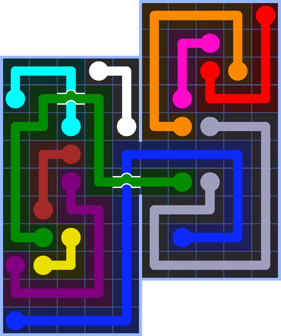 Flow Free 7212 Solution