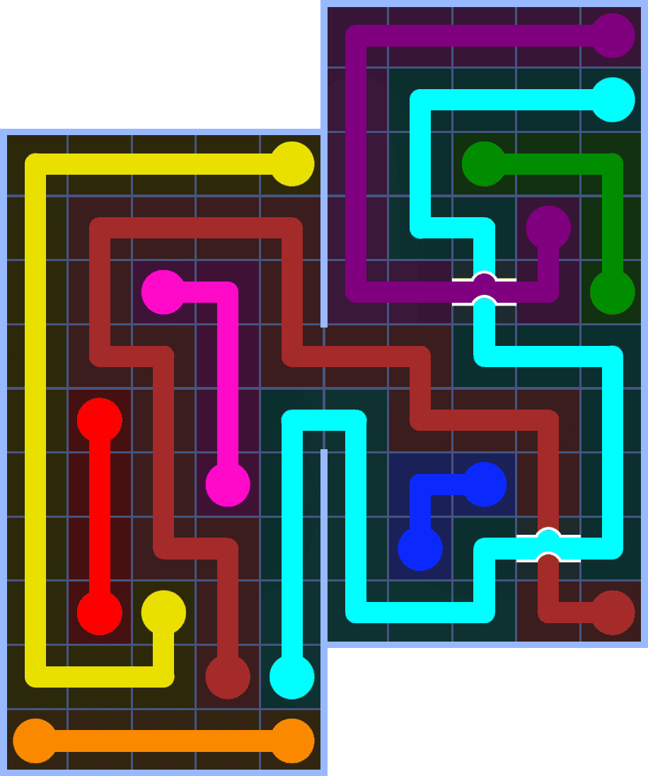 Flow Free 7221 Solution