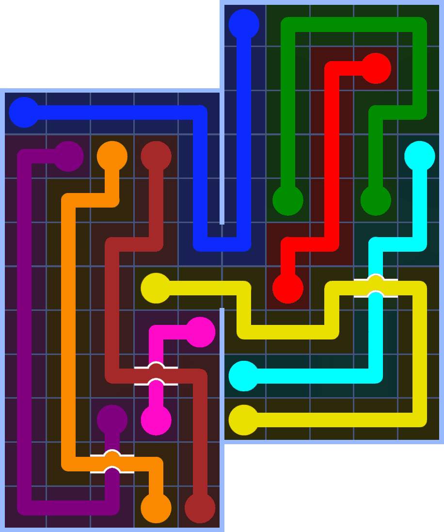 Flow Free 7223 Solution