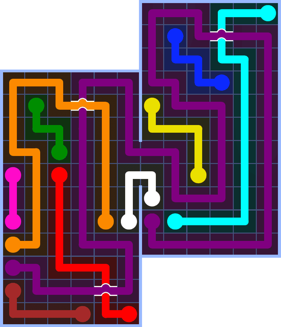 Flow Free 7250 Solution