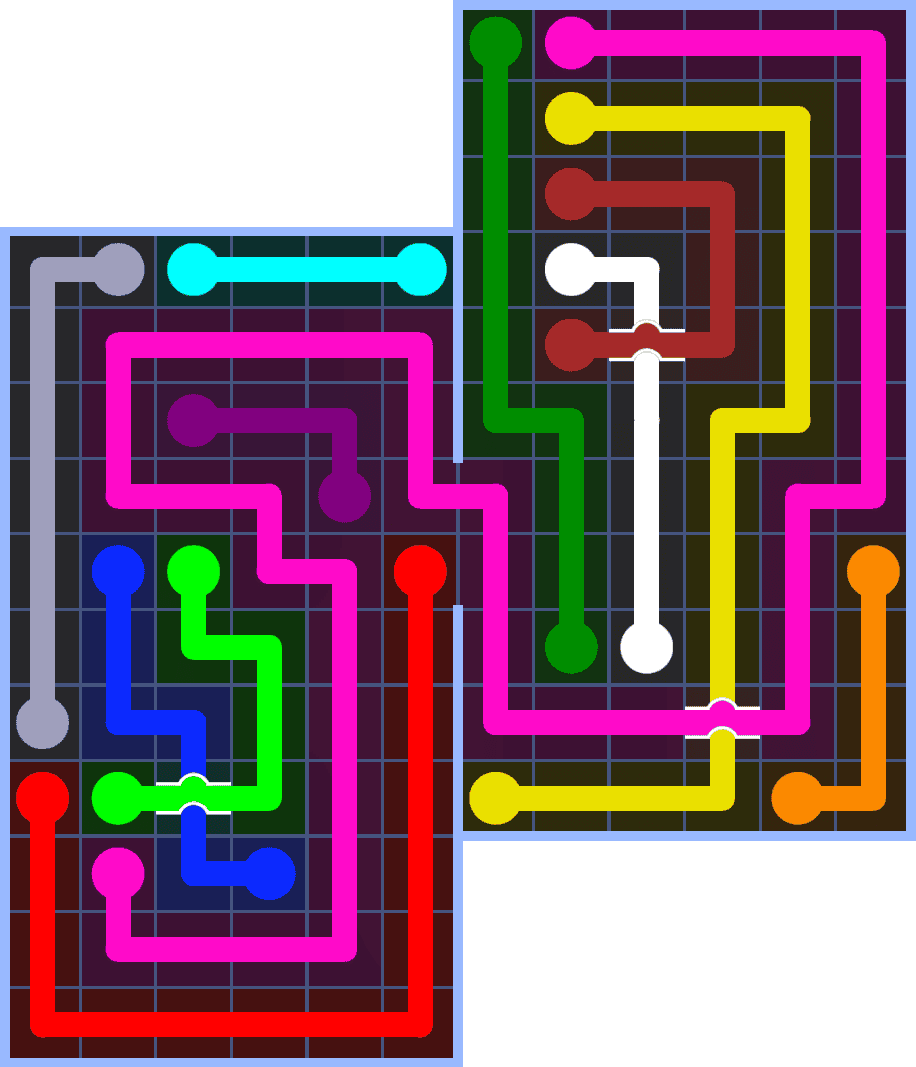Flow Free 7253 Solution