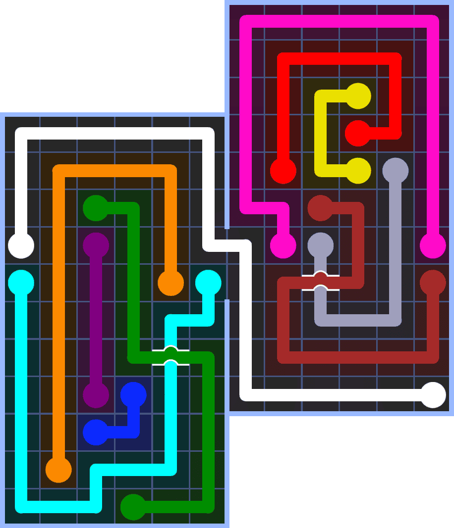 Flow Free 7259 Solution