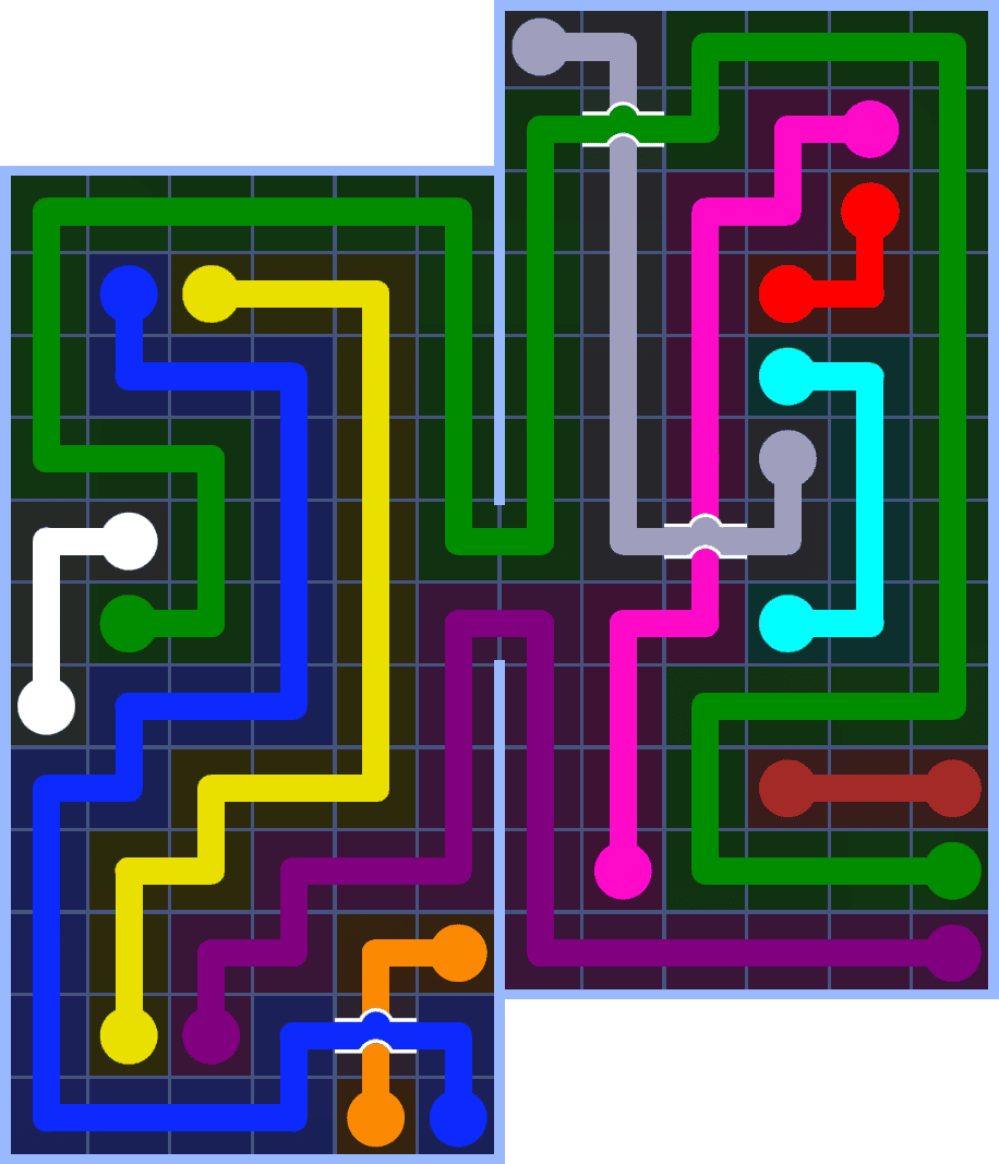 Flow Free 7267 Solution