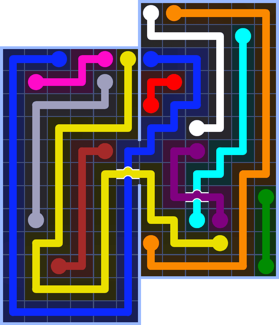 Flow Free 7271 Solution