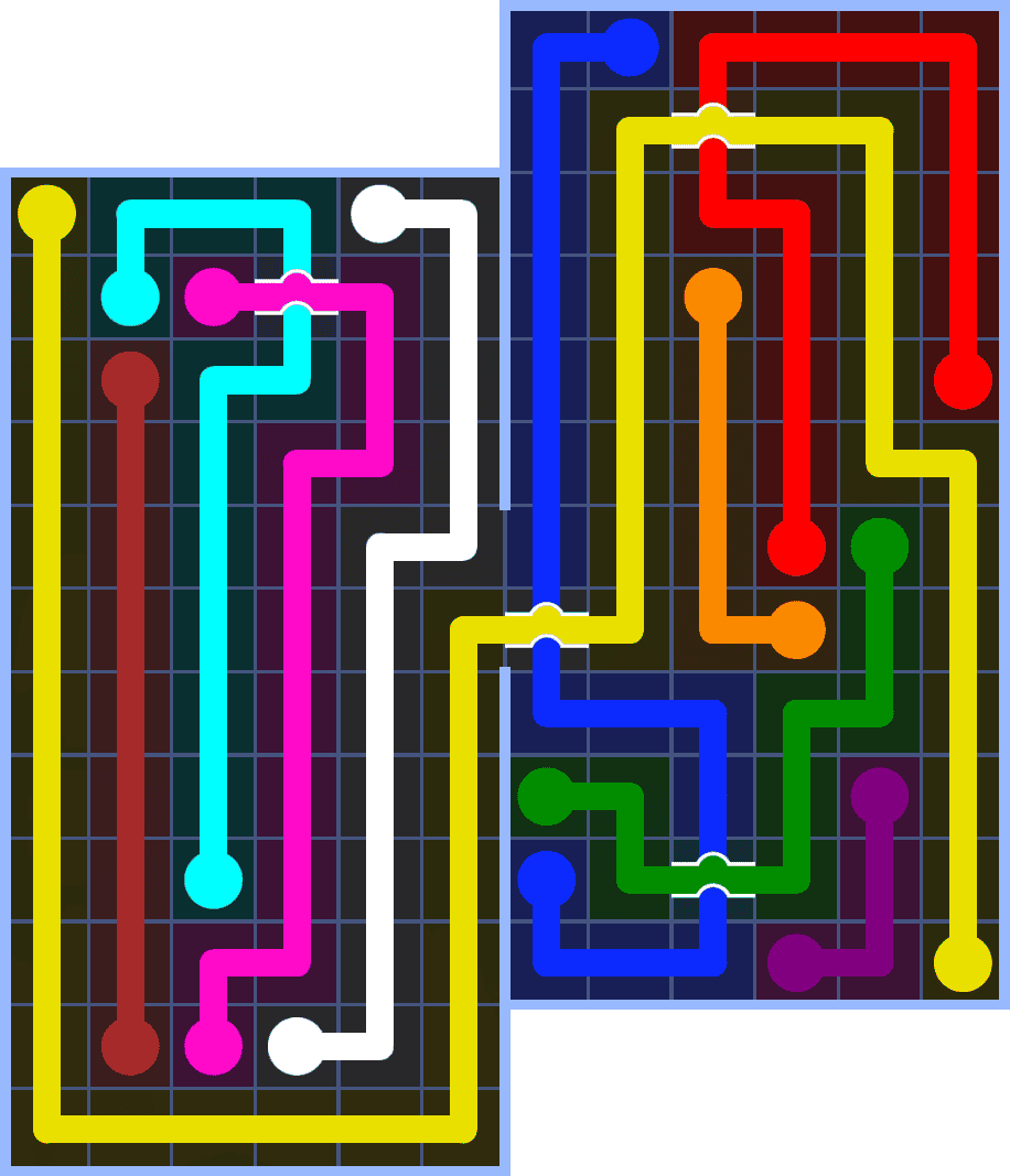 Flow Free 7272 Solution