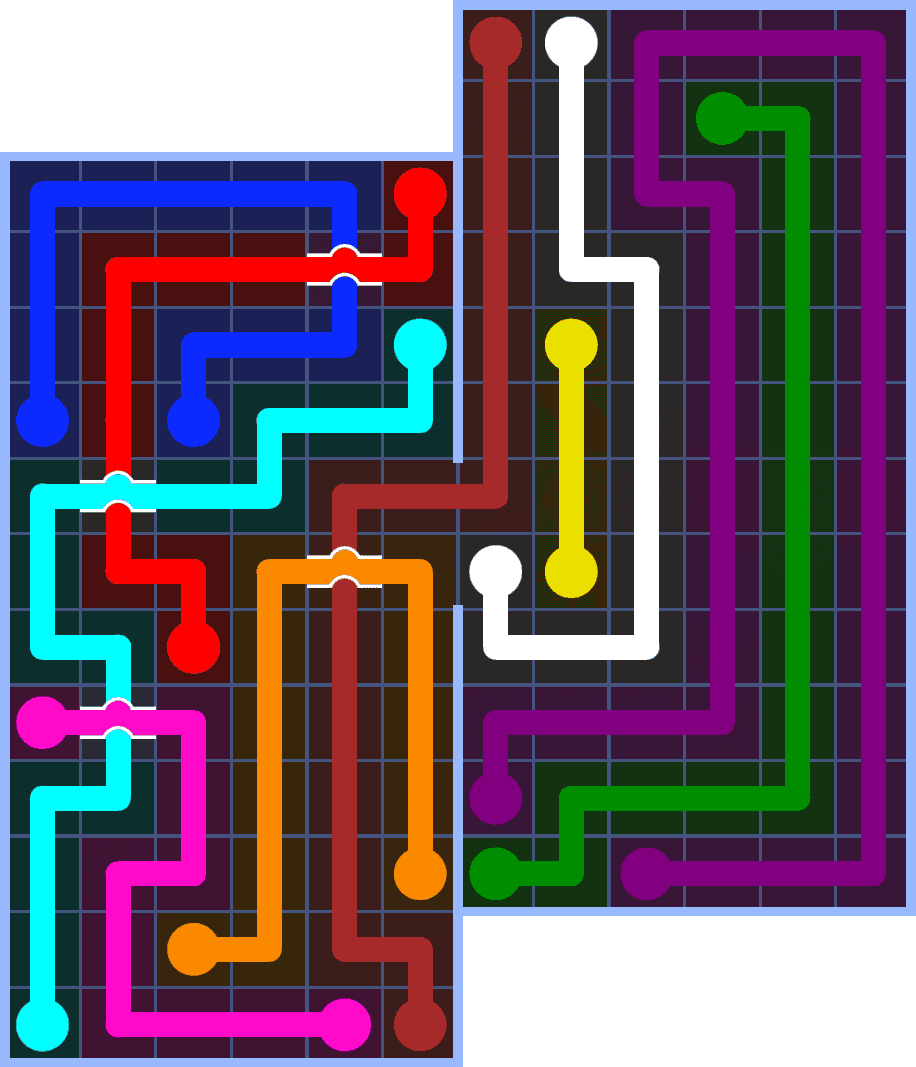 Flow Free 7278 Solution