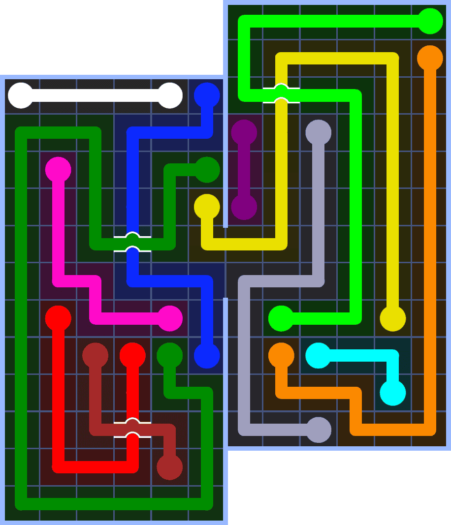 Flow Free 7284 Solution