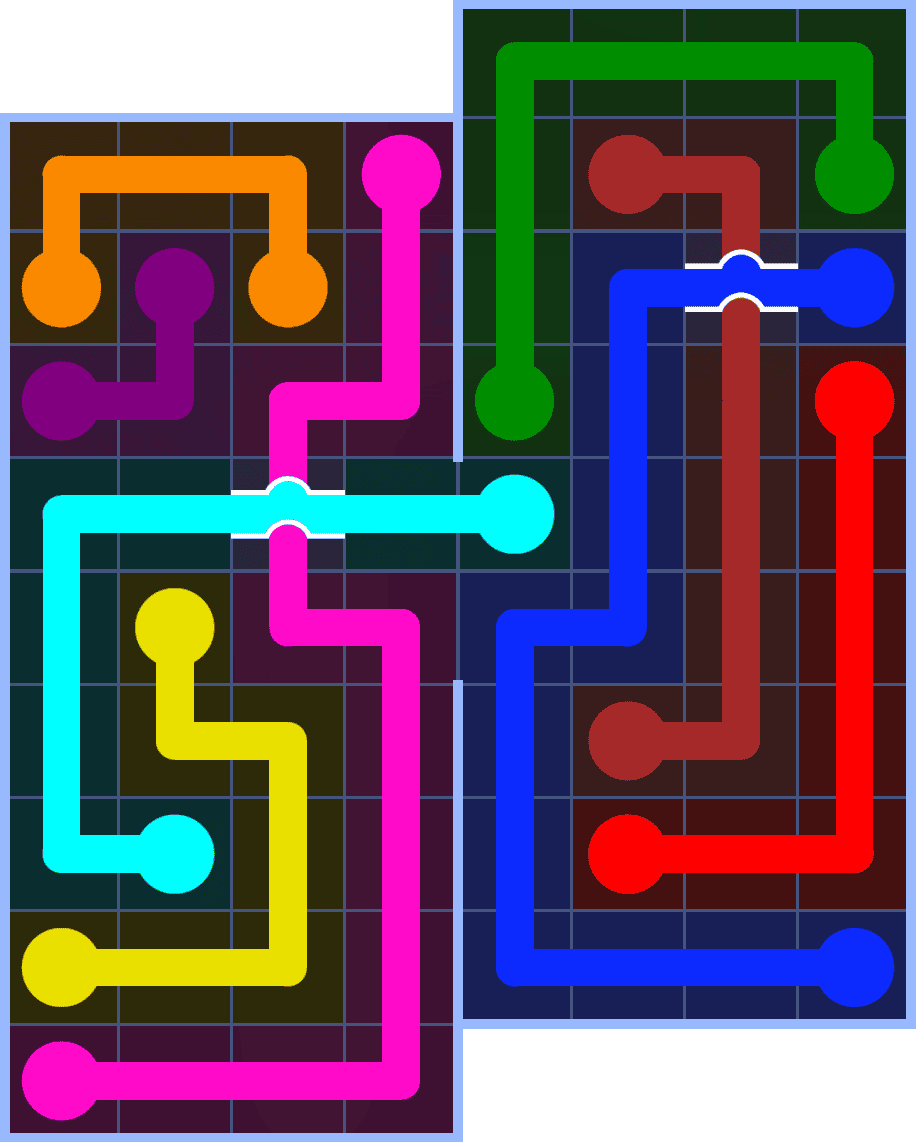 Flow Free 7151 Solution