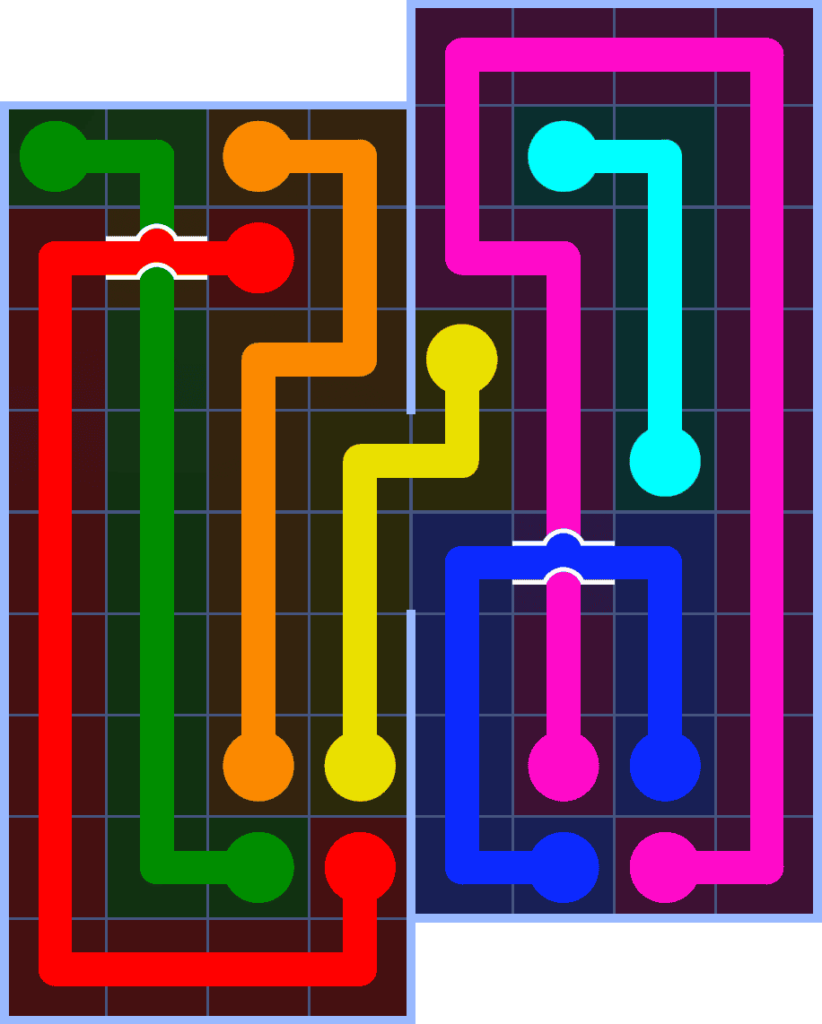 Flow Free 7142 Solution