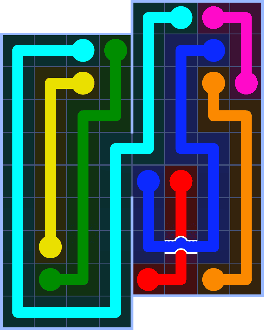 Flow Free 7162 Solution