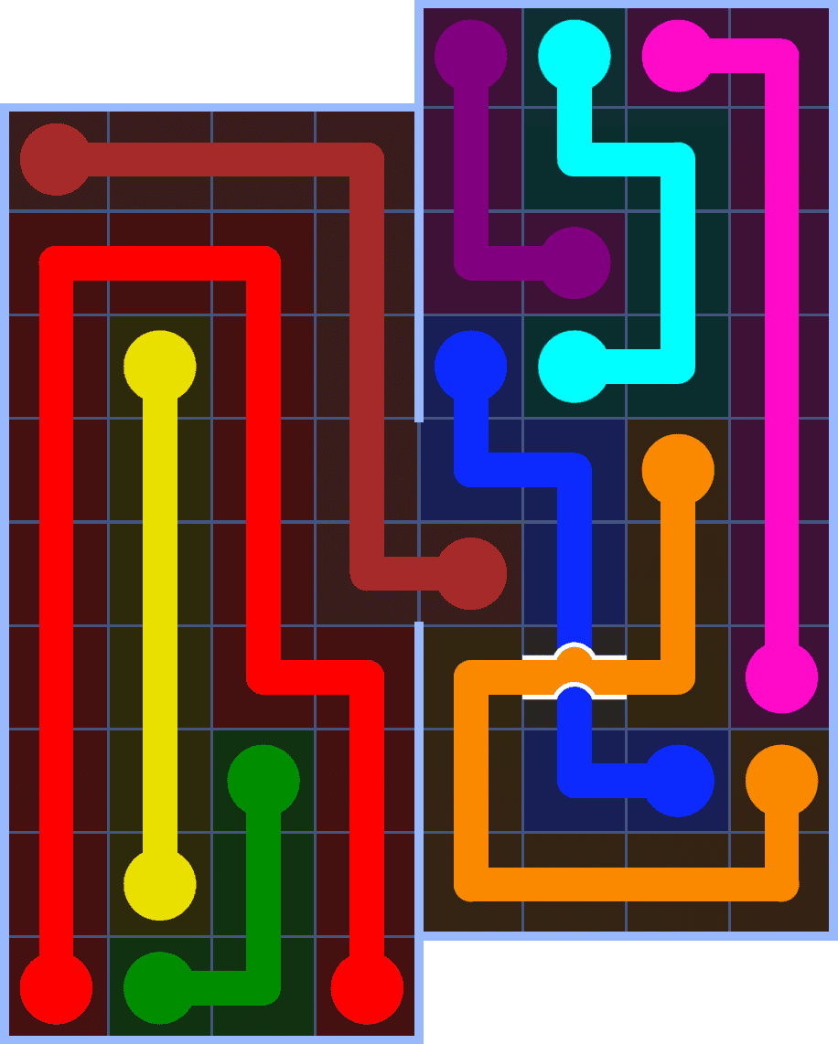 Flow Free 7165 Solution