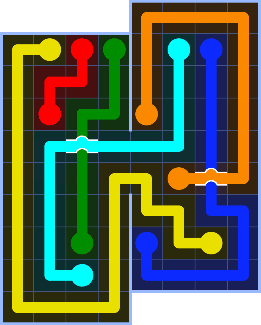 Flow Free 7146 Solution