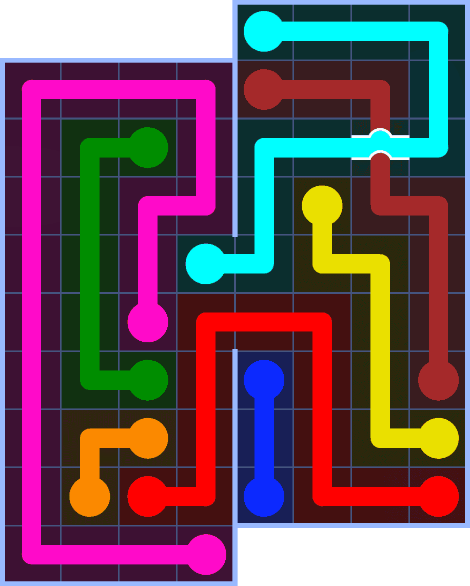 Flow Free 7149 Solution