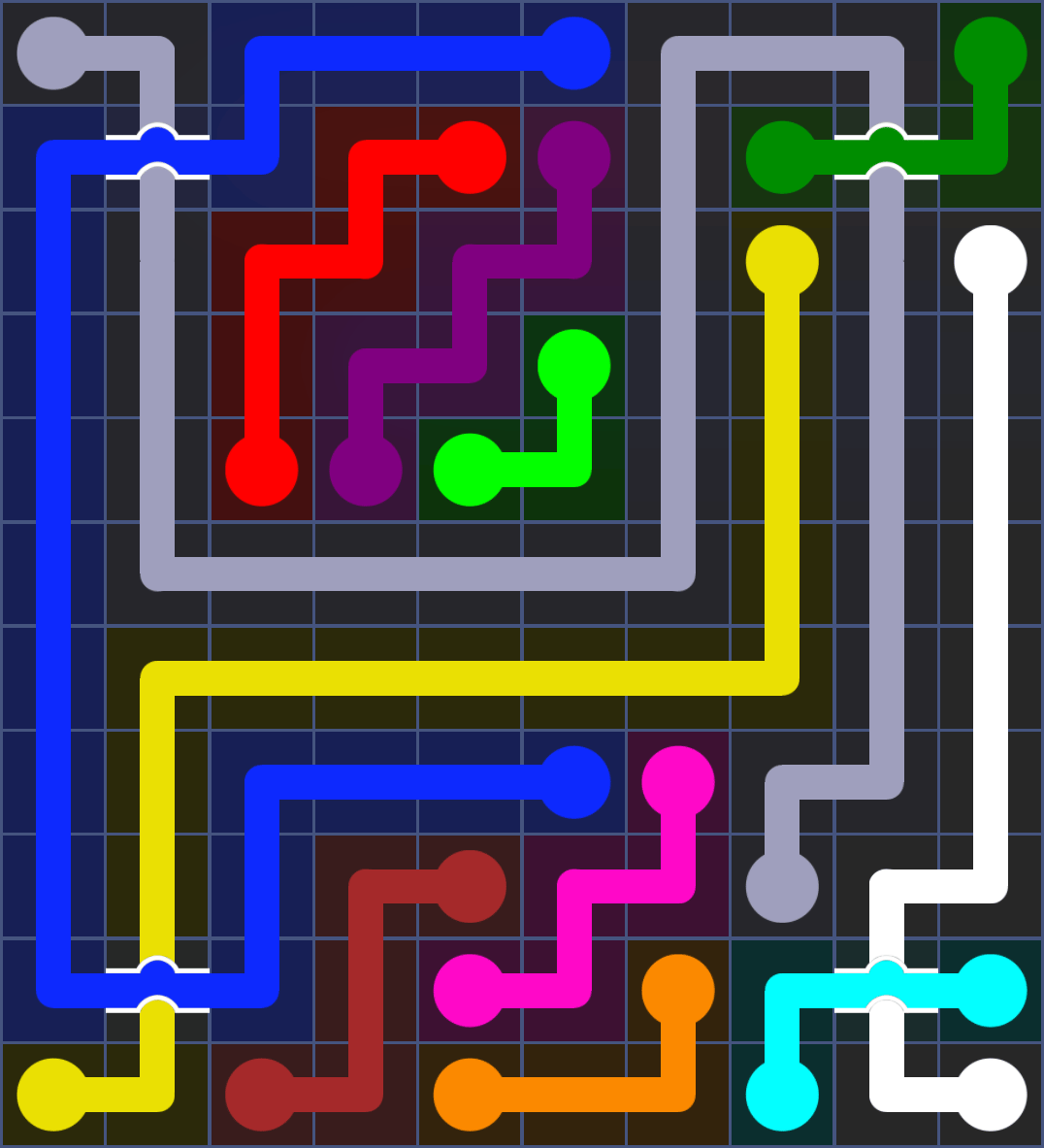 Flow Free 3091 Solution