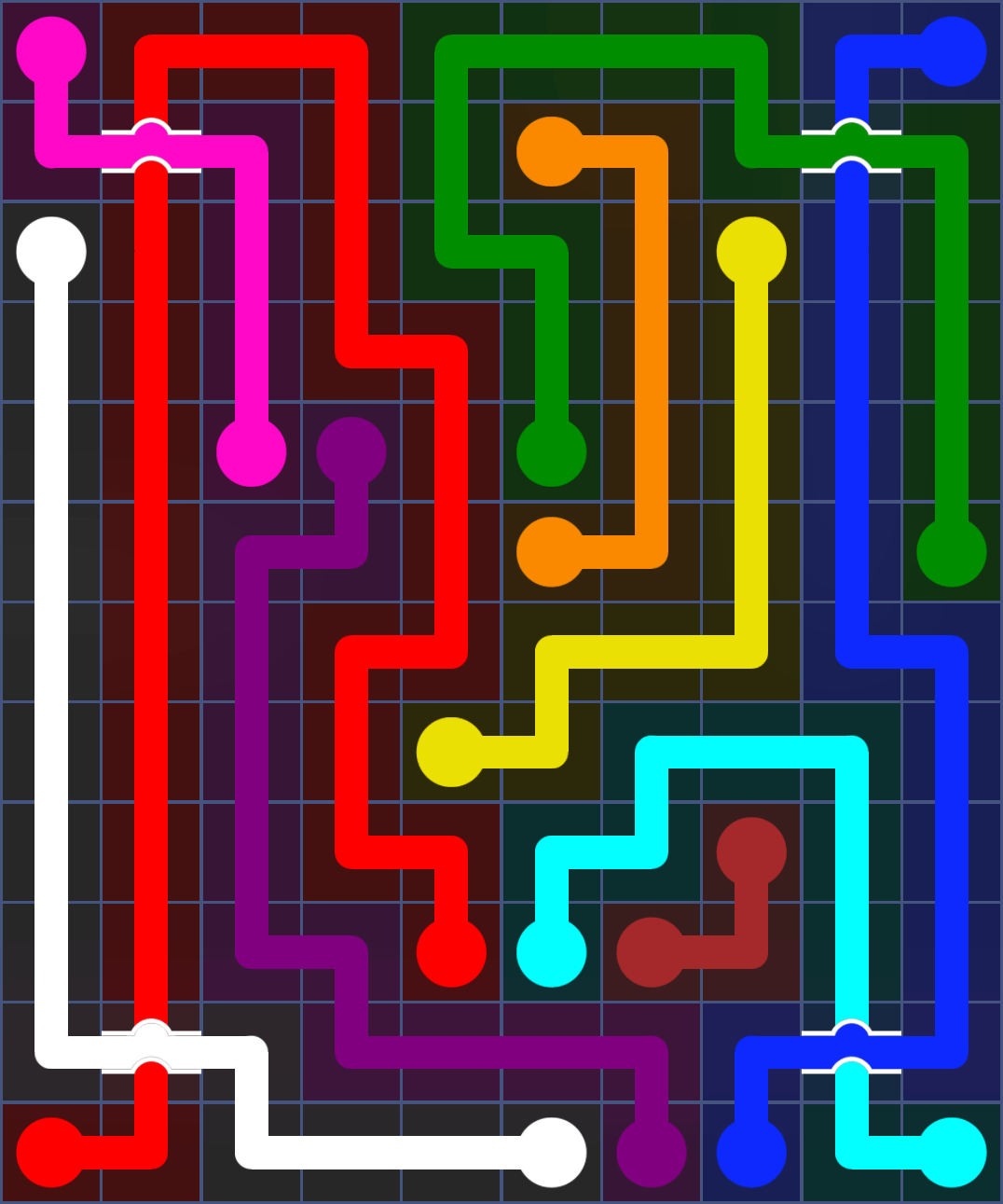 Flow Free 3096 Solution