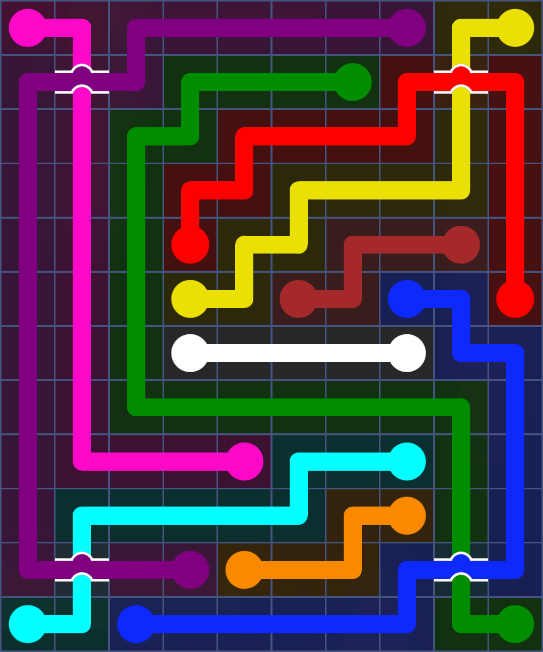 Flow Free 3097 Solution