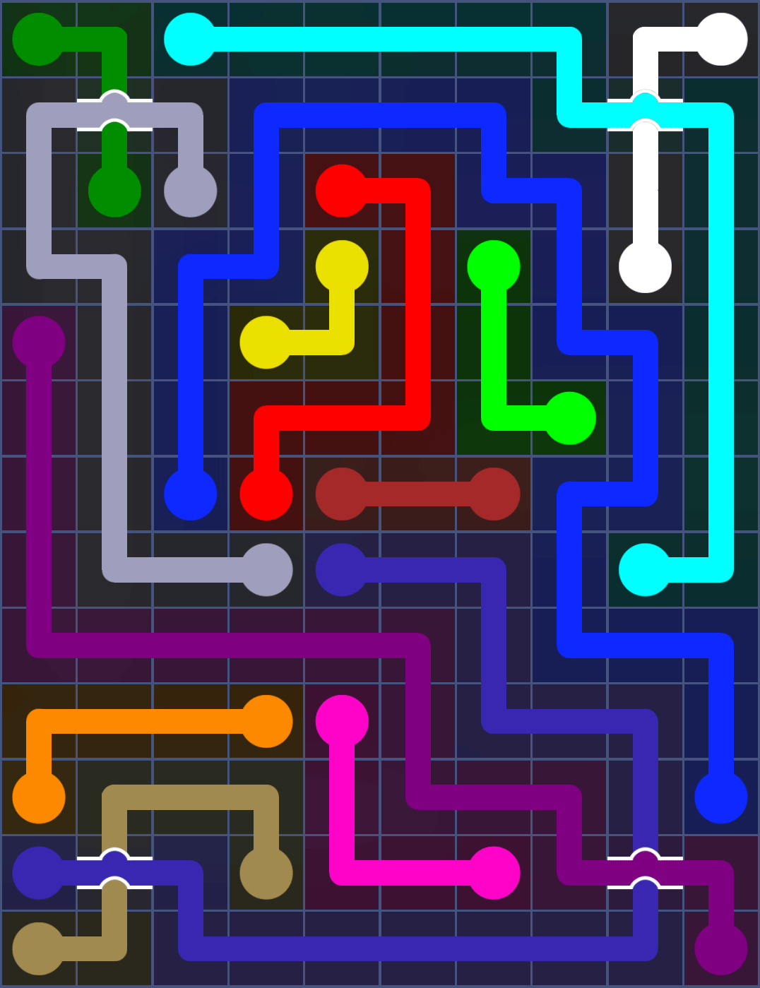 Flow Free 3102 Solution