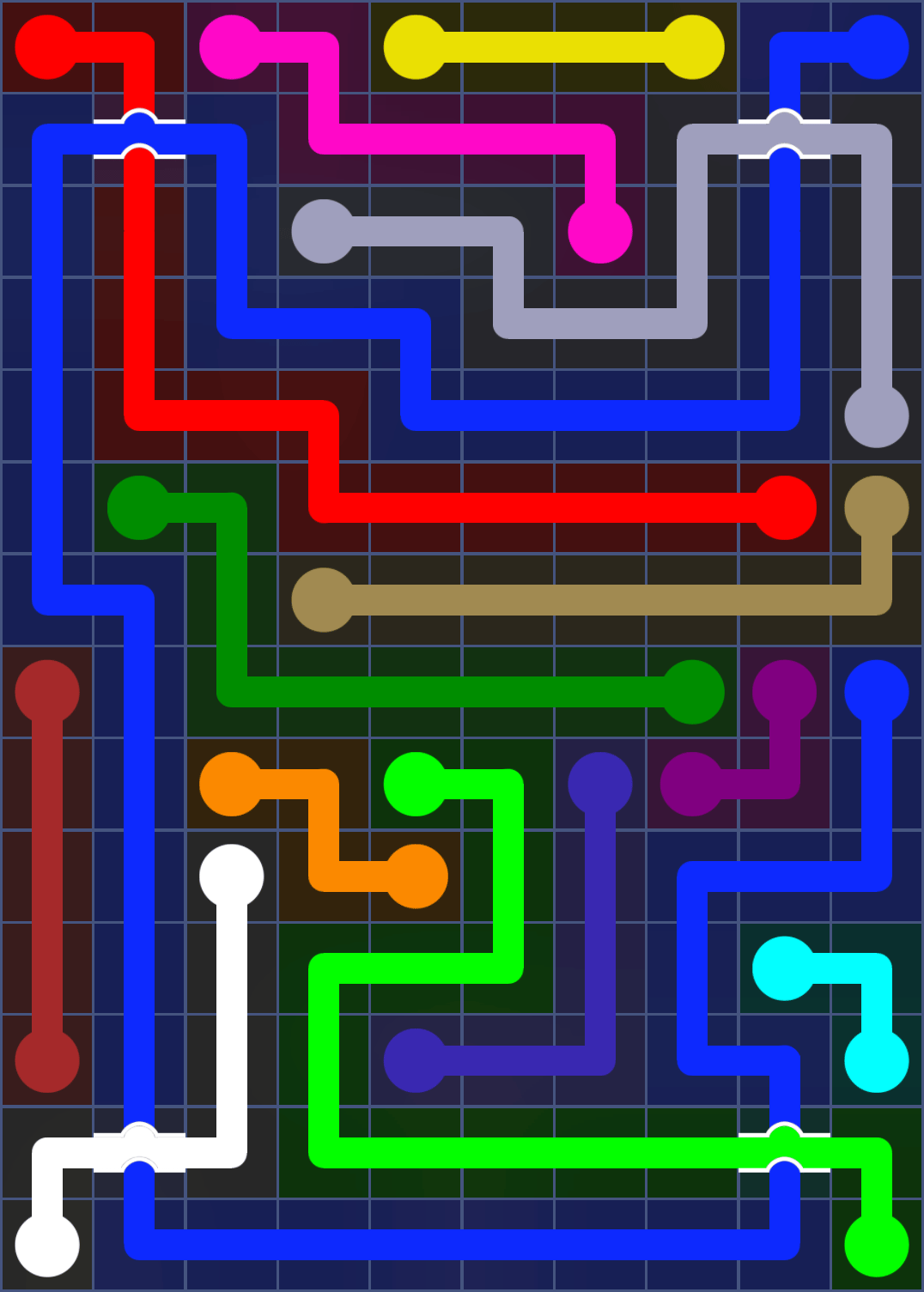 Flow Free 3110 Solution