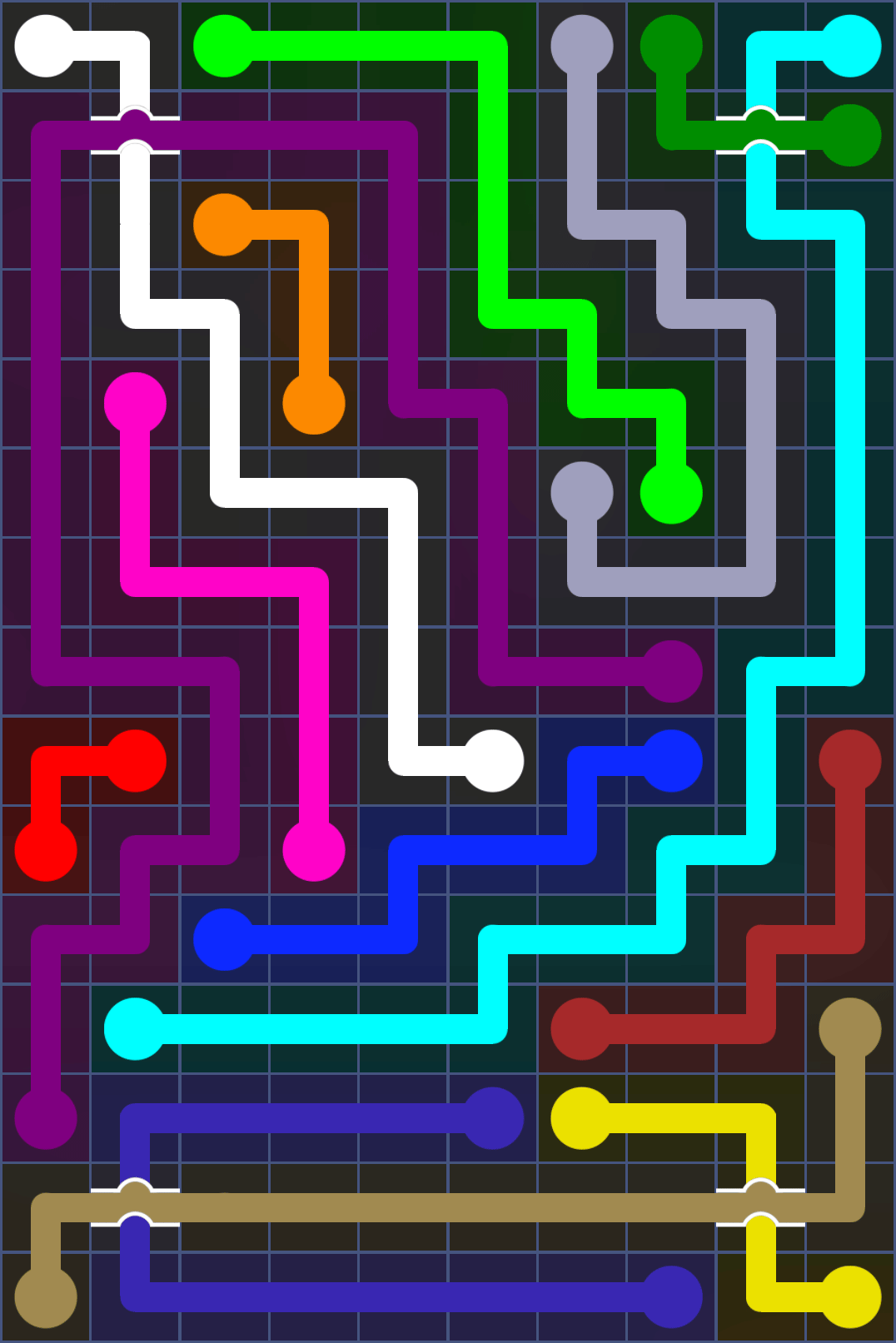 Flow Free 3111 Solution