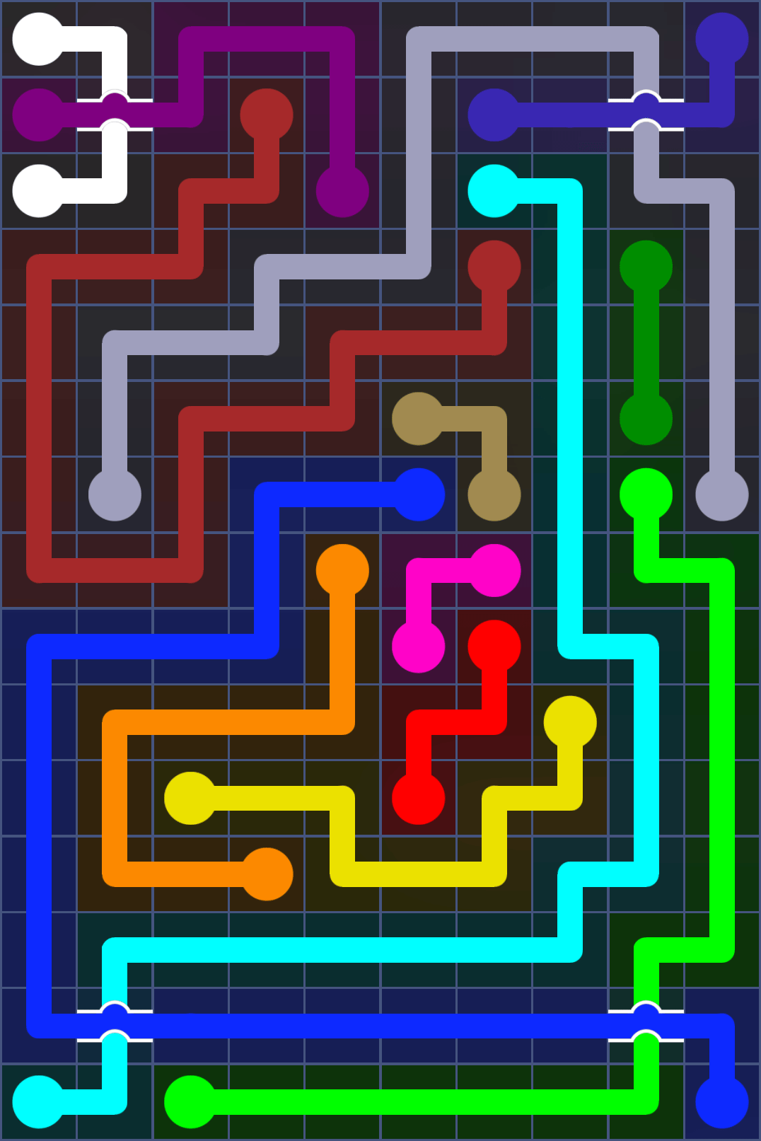 Flow Free 3113 Solution