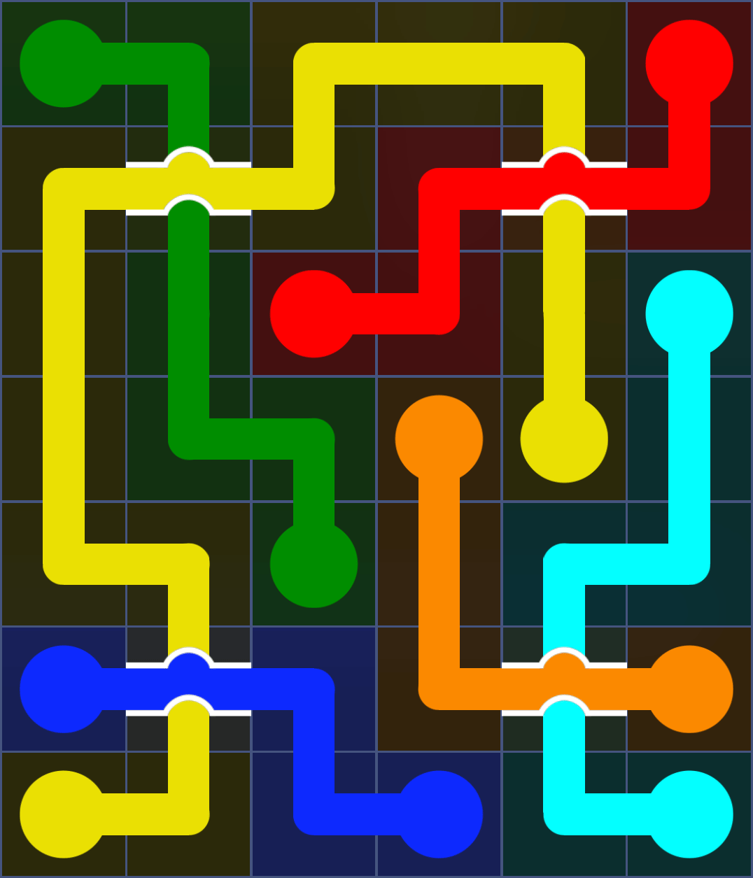 Flow Free 2971 Solution