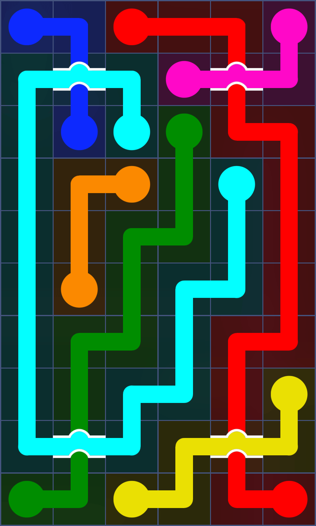 Flow Free 2988 Solution